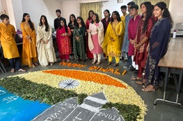 Deepawali Rangoli Competition.